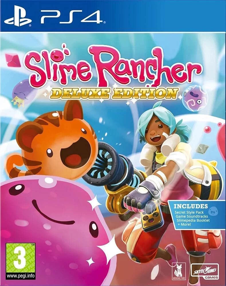 open - / Edition (Playstation Slimes Discover Rancher Colorful Vast Dozens DELUXE of a PS4) 4 Slime Explore World