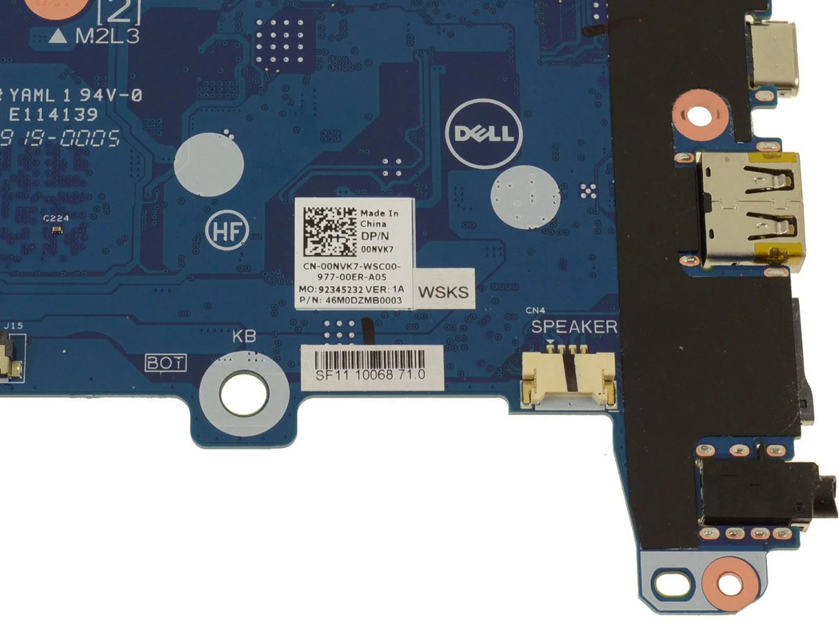 OEM Dell N3350 Intel Celeron 5190 - Motherboard New 1.1GHz 0NVK7 Chromebook 11 2-in-1