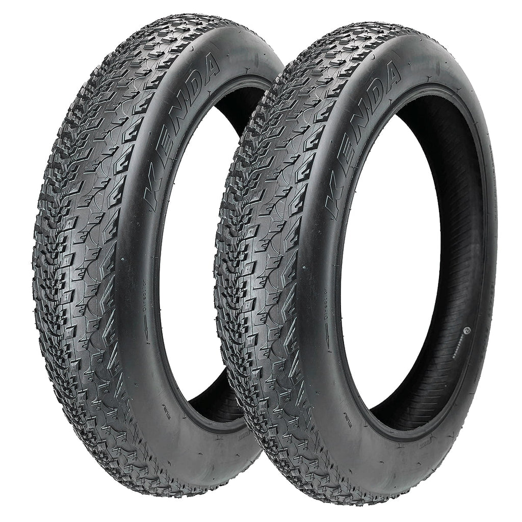 Tires Two 20x4 Fat Bicycle Tire Kenda Bike Clincher (98-406) 20x4.0 K1167
