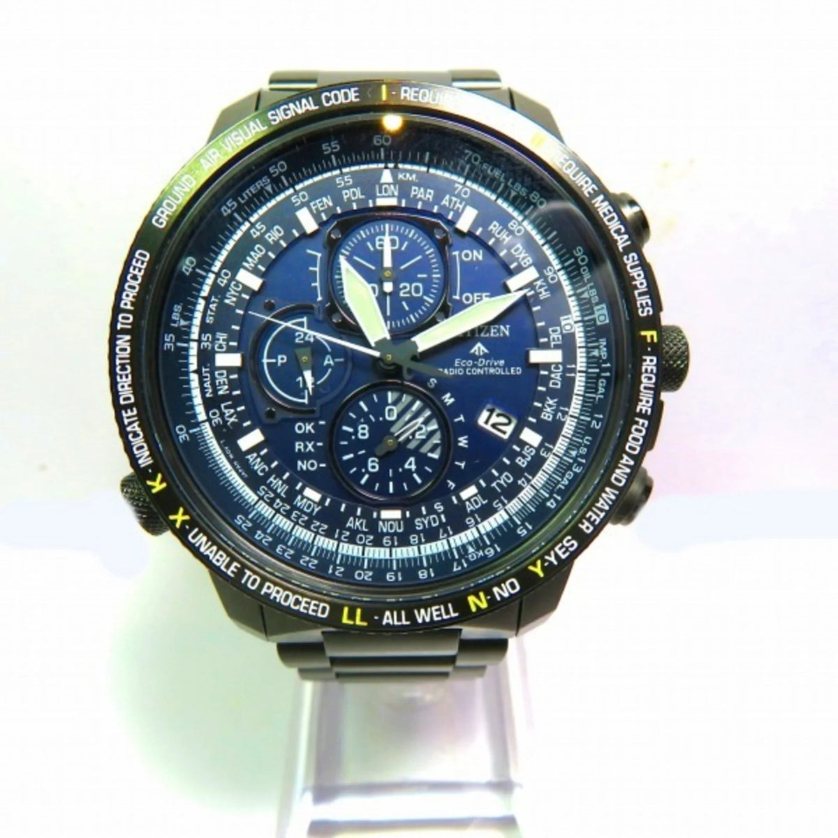 (Good) Men's AT8195-85L Pre-Owned Direct Watch Citizen Flight Promaster