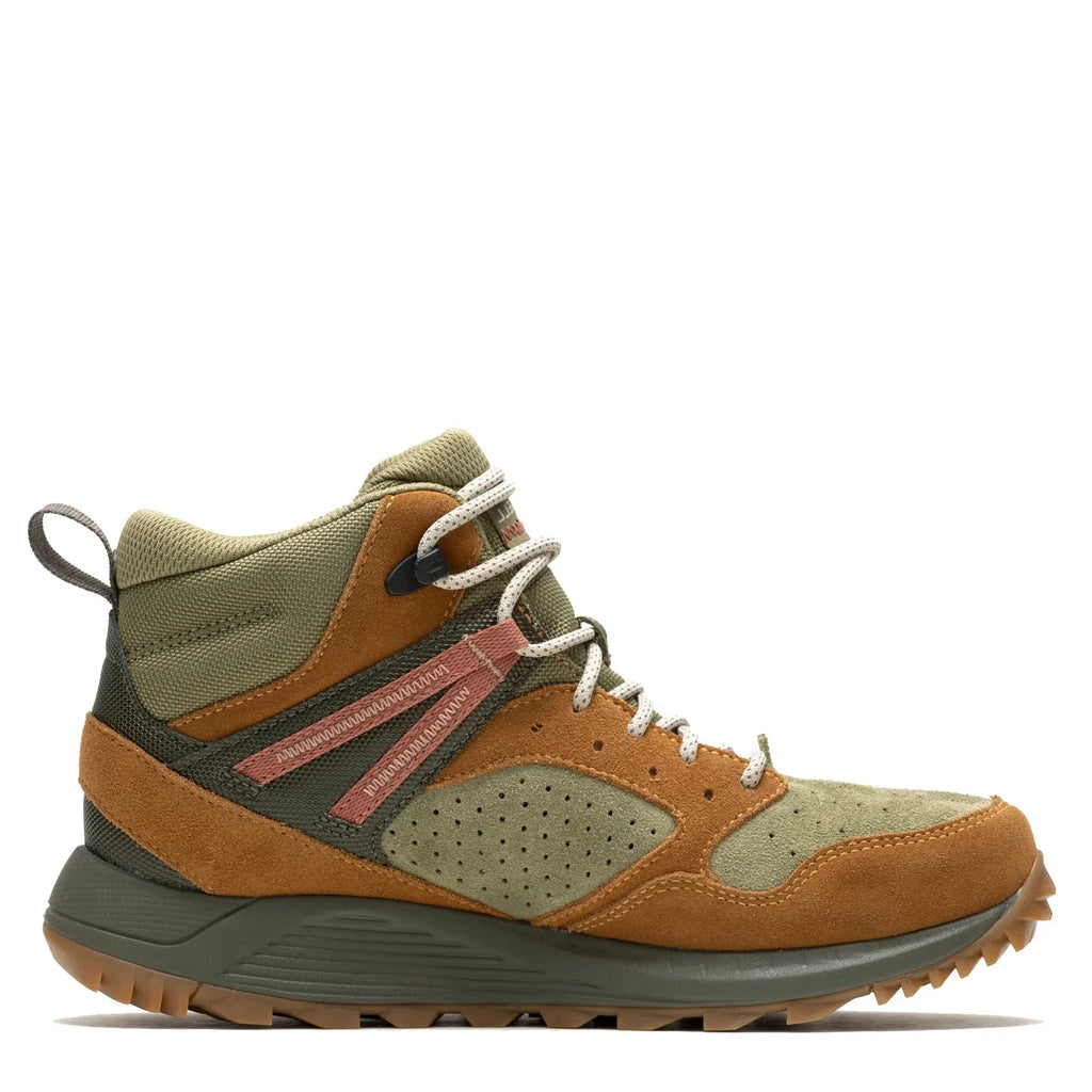 Leather Wildwood Merrell, Mid Boot WP Women's