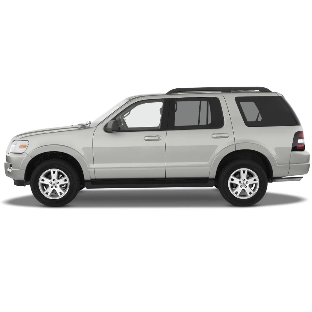 with Motorsports 2017 Window 11-19 2011 Set Acrylic 2015 Vent Rain 2013 Mount Compatible 2014 Visors Ikon 2018 Outside Ford 2012 4Pc Deflector Explorer Guard 2016
