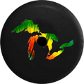 2018 Michigan Tie Spare Cover 33 Jeep for Inch Dye Tire Backup 2019 Great Camera JL Mitten RV Lakes Tiedye Wrangler