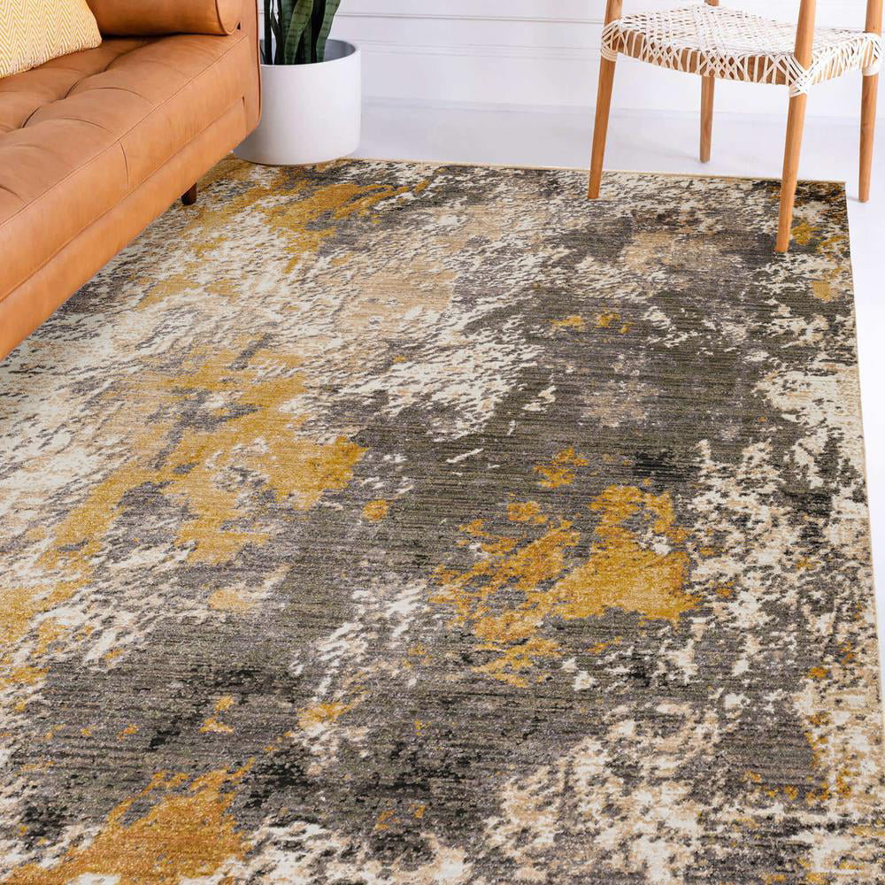 5' x Beige Odessa Rugs OD9 7'6" Rug Dalyn
