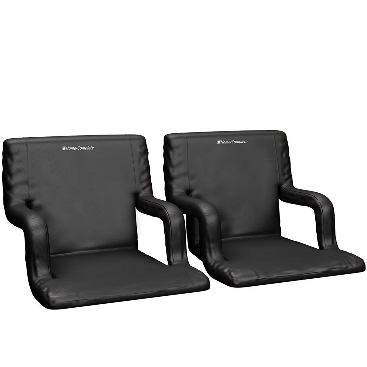Seat Bleacher Positions Carry Stadium with Portable Home-Complete Support, Reclining Back 6 Cushions Padded Straps Pack- Chair, By 2 Armrests, and