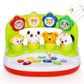 12 Toy Animal Toys Toys Light, Infant Learning Educational Interactive Months, 6 12-18 & Toy Music with Months,Activity Center Baby Sensory to Toys