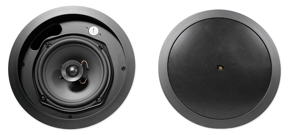 Restaurant/Bar/Cafe JBL 4" House+(4) Background of Black Speakers+Amp 6.5" Front