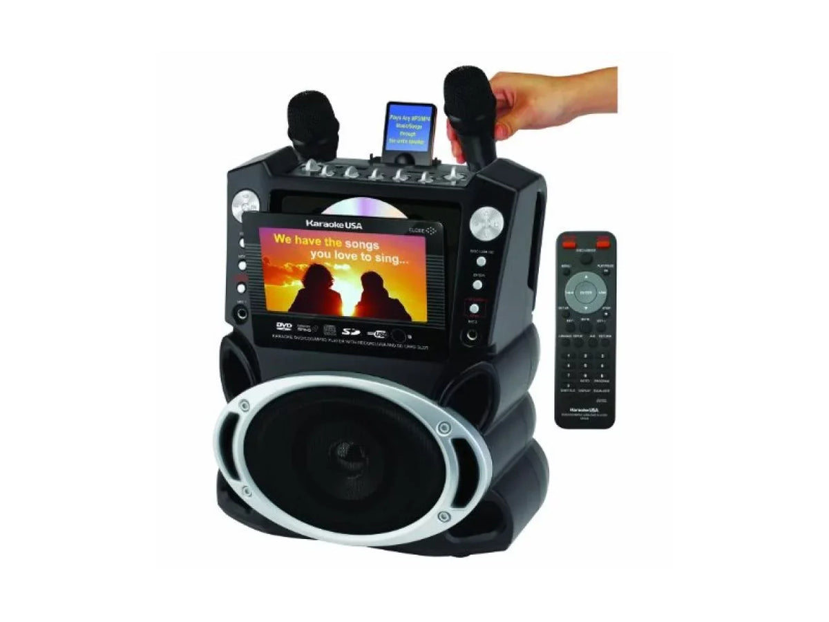 7" Emerson DVD /CD+G/ with System Portable LCD MP3+G Karaoke