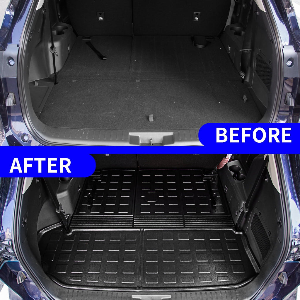Toyota Fit 2023 Seats 7 Accessories Mat Highlander Liner Trunk Highlander Cargo Trunk 2020-2024 Liner