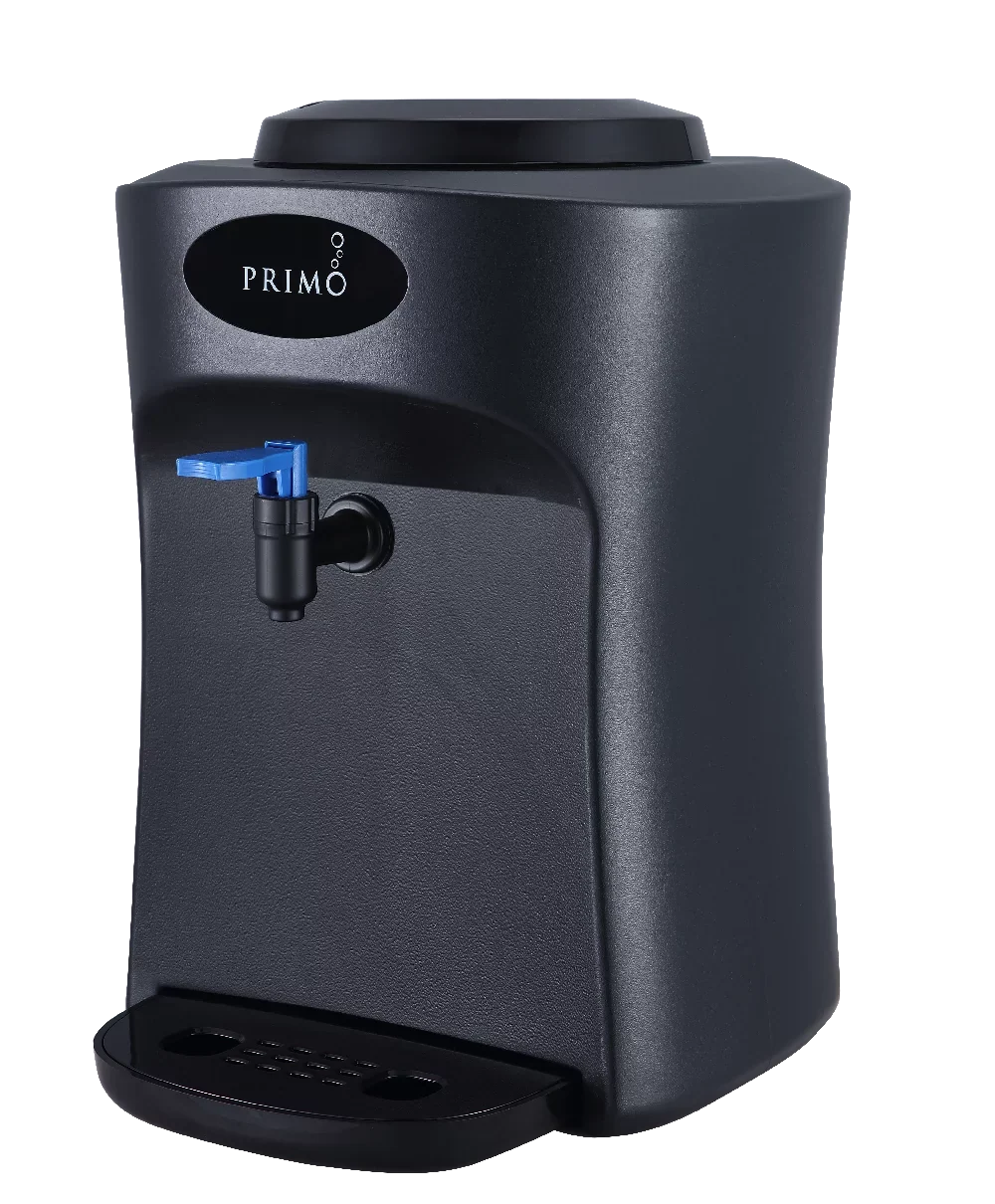 5 Loading, or Dispenser Black, Room Water Top Primo Temperature, Countertop Gallon 3