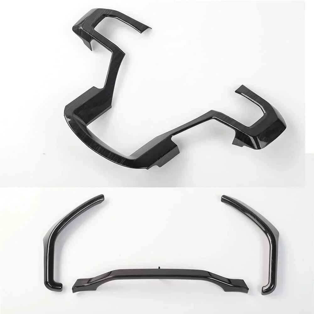 Accessories Trim Console Interior Center Black F150 Cover Teledu Kit Wood 15+