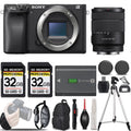 KIT a6400 Camera Sony f/3.5-5.6 -LOADED Mirrorless +18-135mm Lens OSS