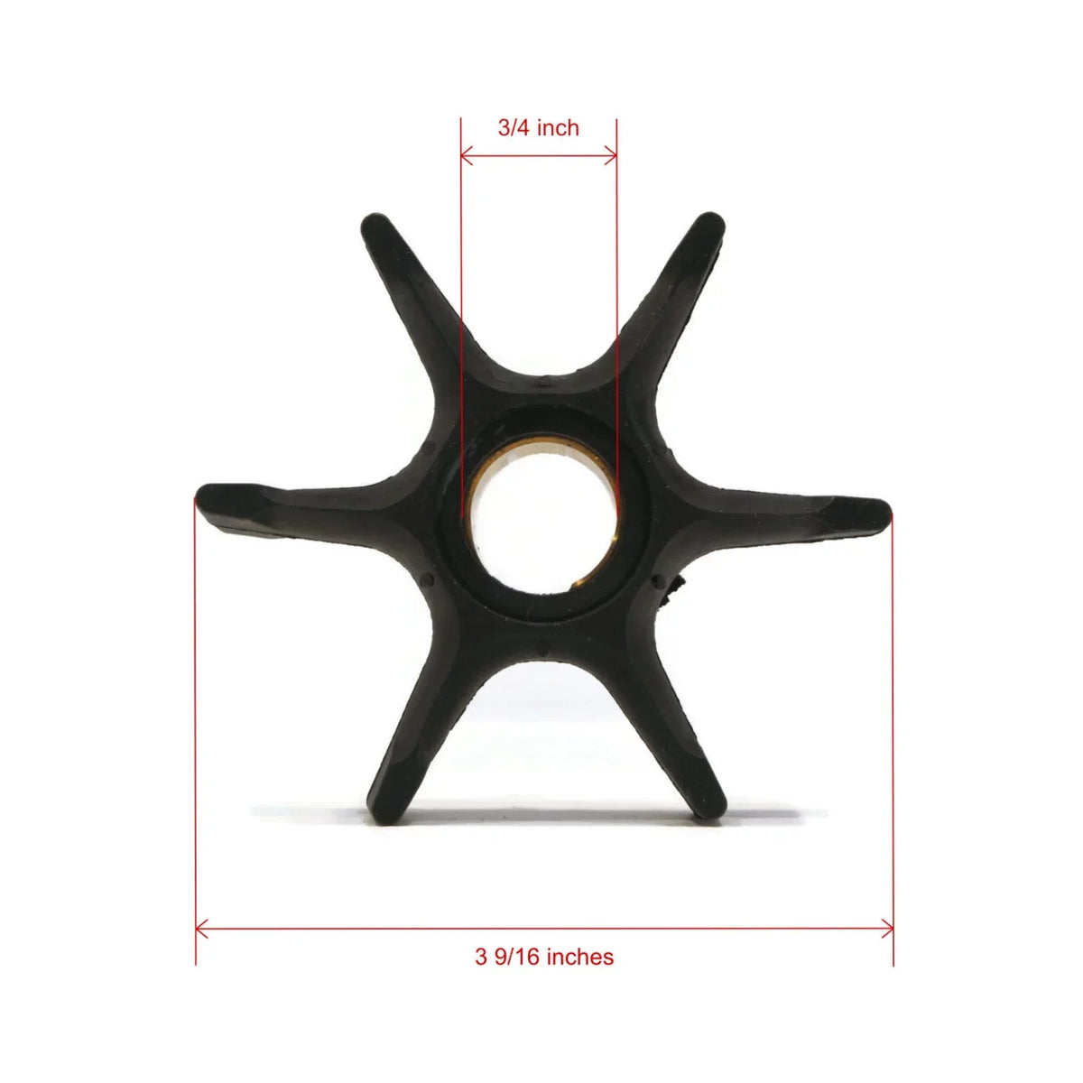 Pump Outboard, Transom 1987 ROP Kit Water E60TLCUC Shop The For HP Evinrude | 15" 60 Impeller