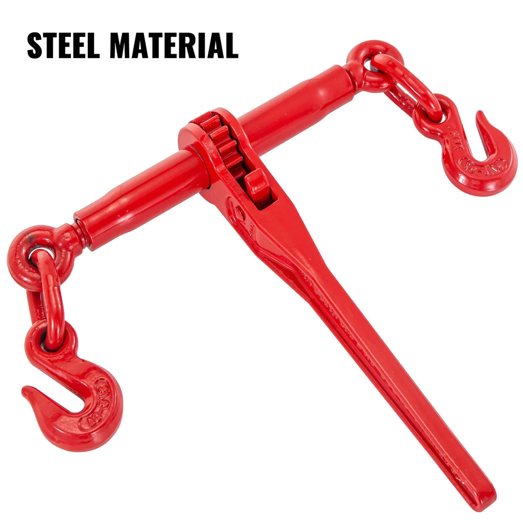 Down, Tie Load Chain Ratchet for 6600lbs BENTISM 5/16in-3/8in, Binder 2pcs Binder