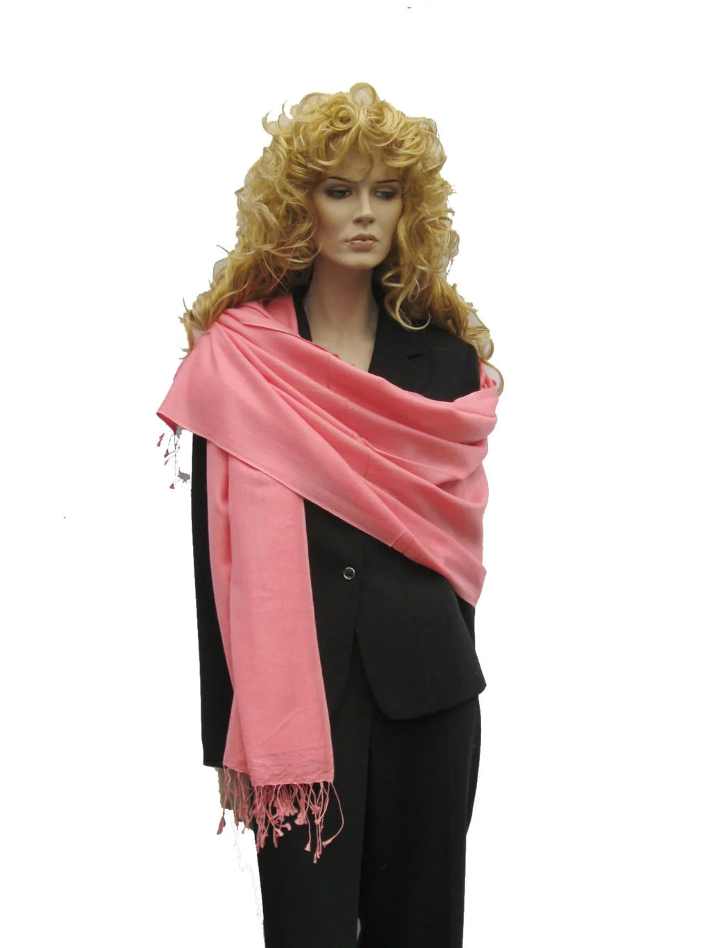Scarf/Wool/Silk Scarf/Scarves/Shawl/Shawls/Stole/Wrap/Pashmina Coral) (Light Shawl/Cashmere/Cashmere Scarf/Pashmina