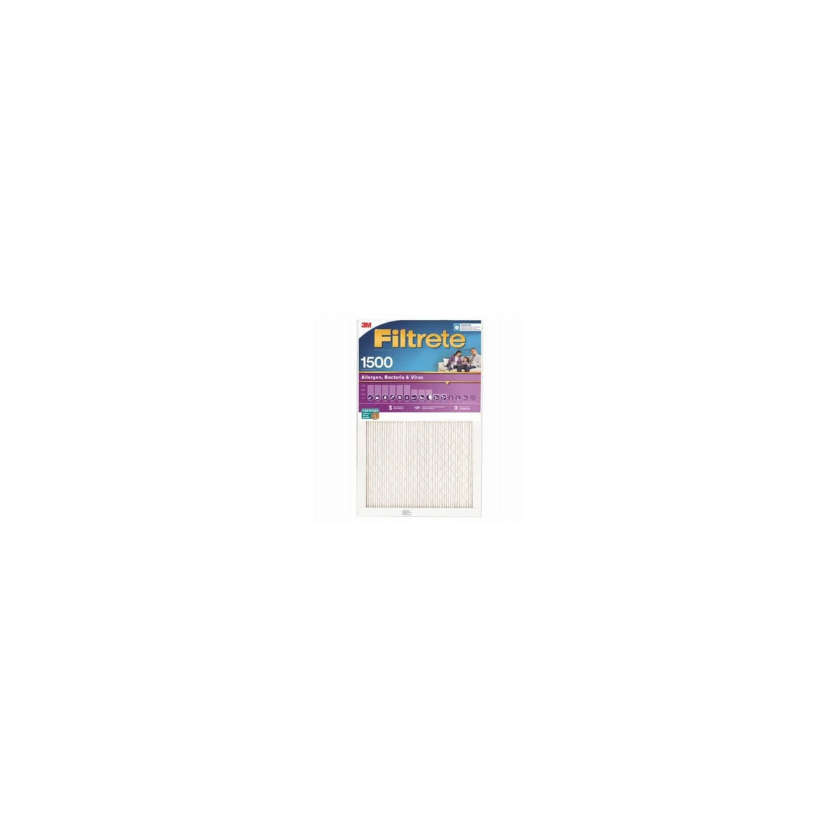 14 Filtrete in. W pk 24 X 12 in. X in. D MERV 1 Pleated 1 H Filter Air