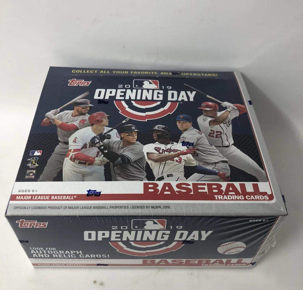 2019 Day Packs) Baseball (36 Box Display Opening Topps Retail