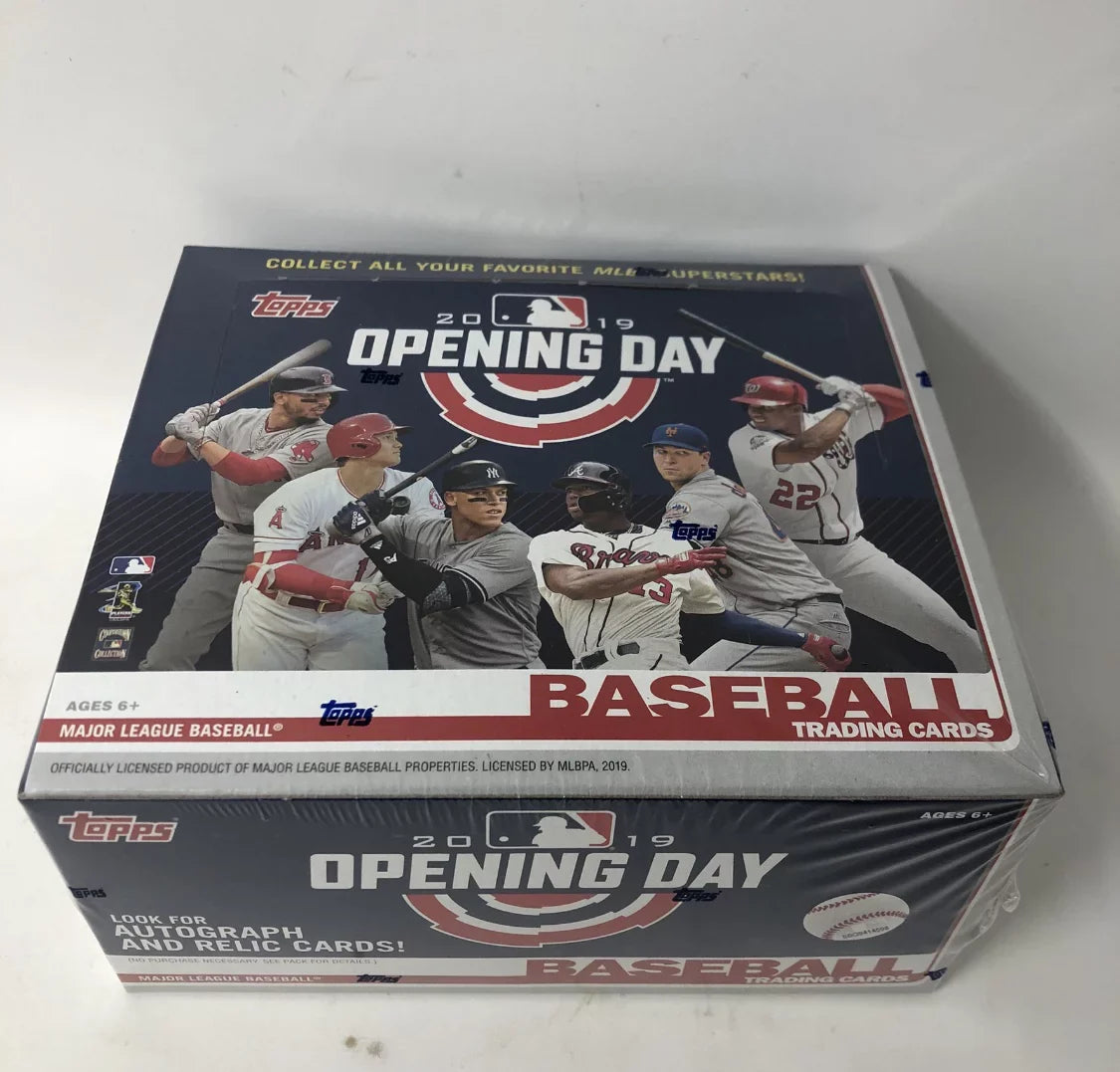 2019 Day Packs) Baseball (36 Box Display Opening Topps Retail
