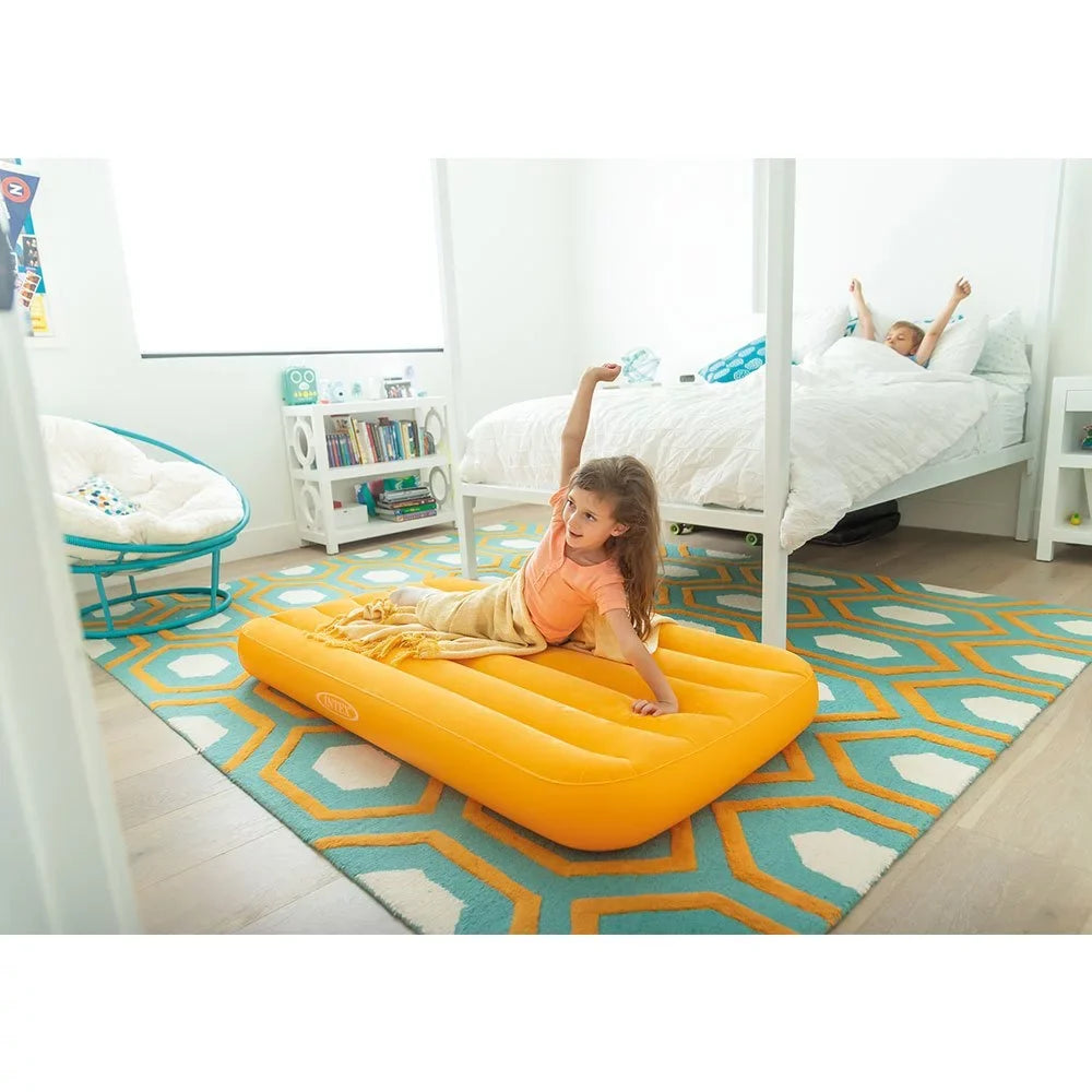 Kidz Cozy Carry Bright Pack) (2 Air Intex Bed Fun-Colored & Inflatable Bag w/