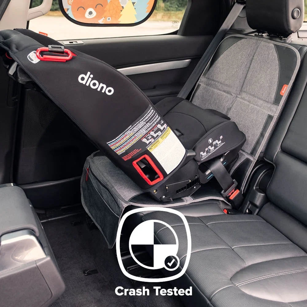 Gray Resistant, Protector, Crash Seat Mat Water Car Ultra Diono Tested,