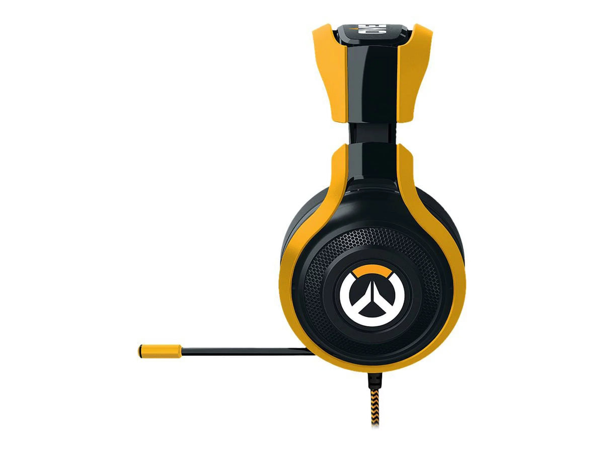 In-Line & Razer ManO'War Audio - Mic - Xbox Headset Works Unidirectional Gaming PC, One, Mobile Control Rotating Ear Edition: PS4, Overwatch Cups Tournament Devices - Retractable Switch, with