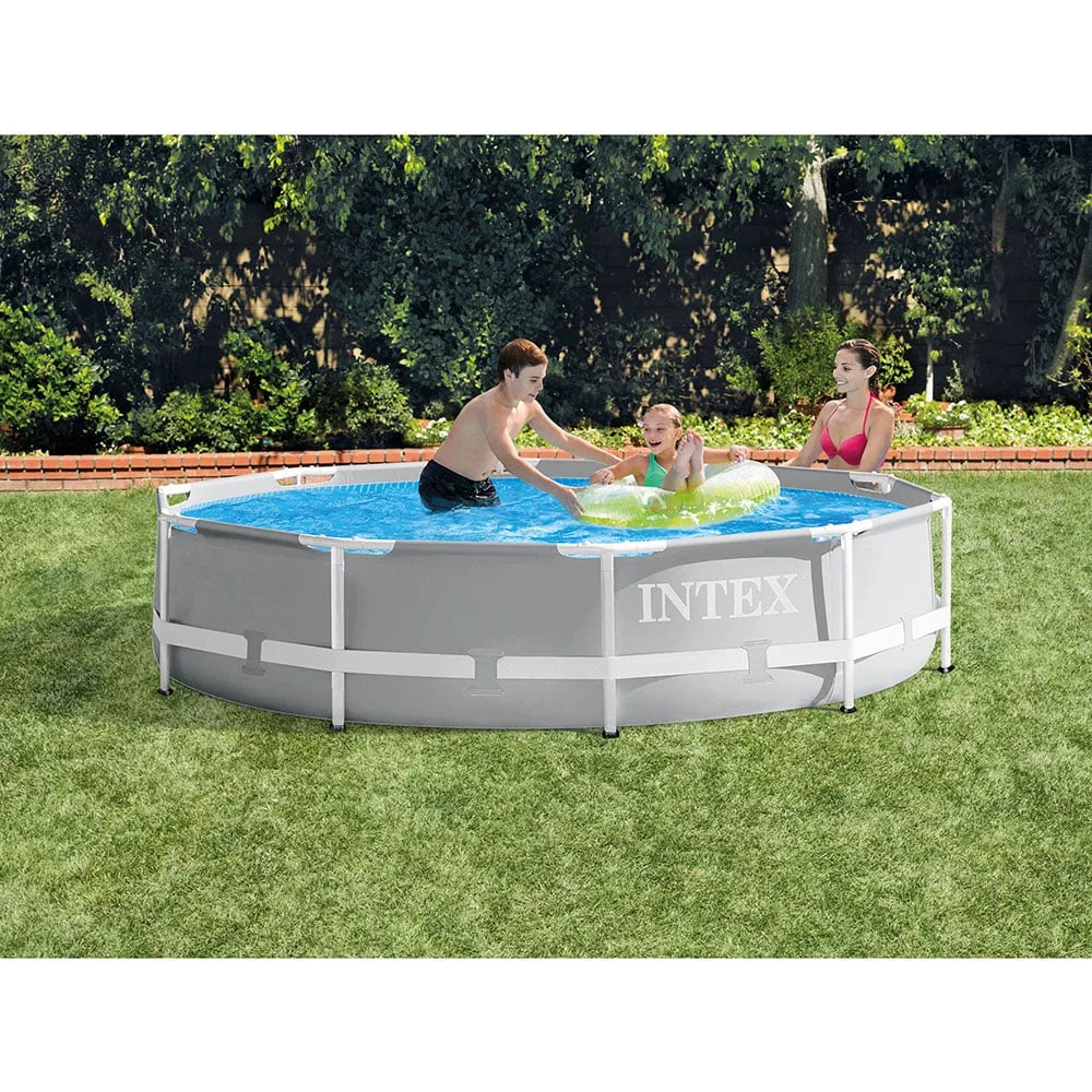 10' and Maintenance Kit 30" x Ground Above Prism Pool INTEX Frame Swimming