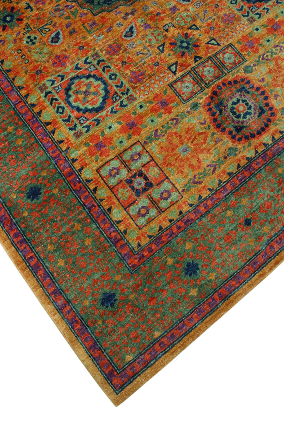 Rug, Aria Lemuel 7'8" 5'7" x Gold/Green