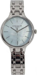 Watch Silver Women's Coach 14504054 Steel Josie Dial Stainless Blue Tone