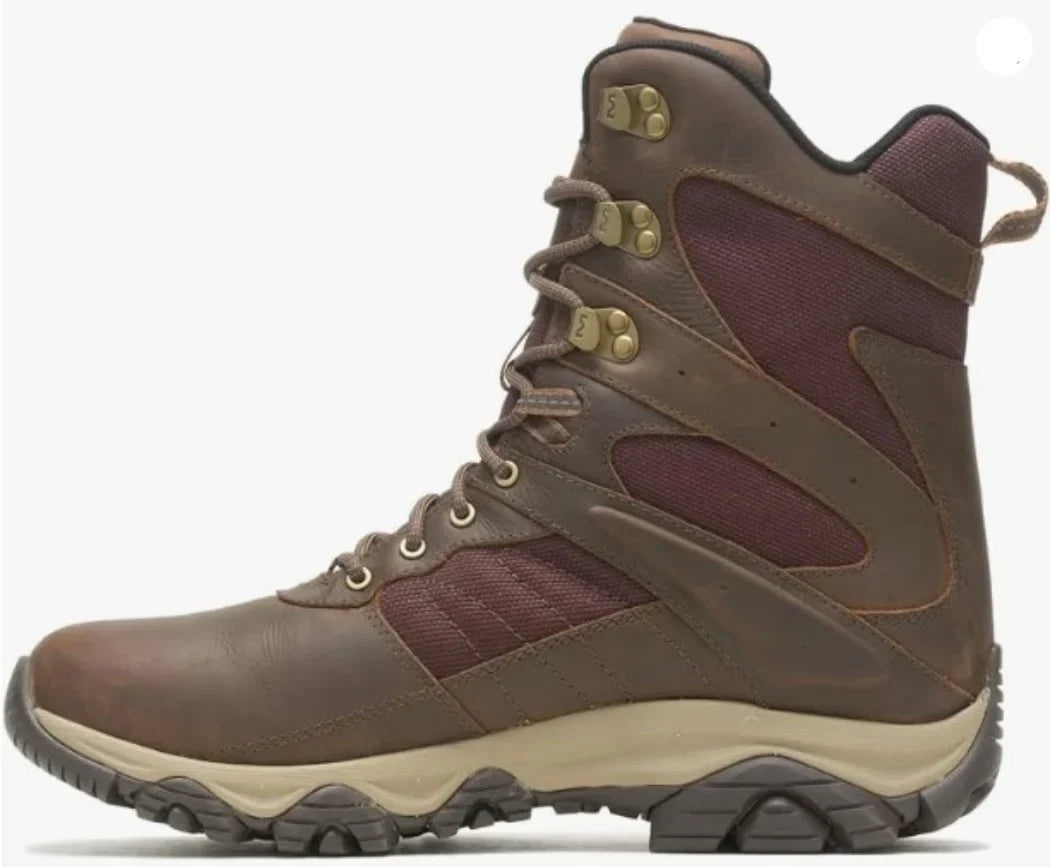 M) (M) US 11D Work (D, WP 11Medium Timber 8" Moab Merrell 2 Mens Boot J004649