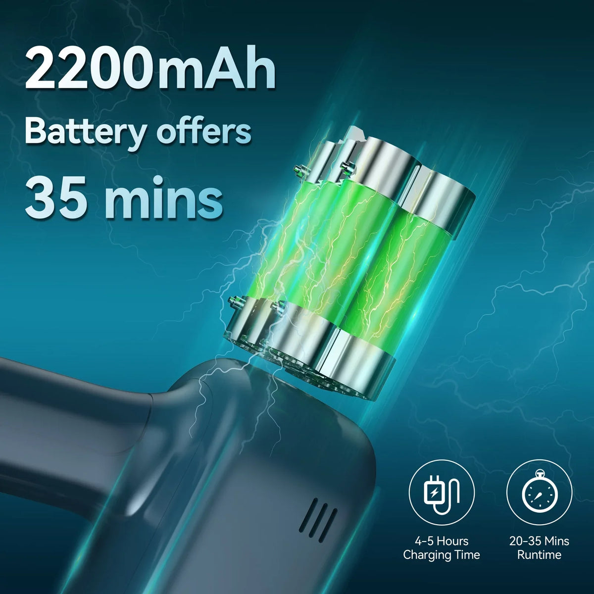 Mins Battery, Carpet 35 Home Pet for Cleaner, Vacuum Powerful Cordless mAh Wnkim with Hard Runtime, 2200 Hair, Lightweight Stick Vacuum up Floor M5 6-in-1 Vacuum Cleaner to