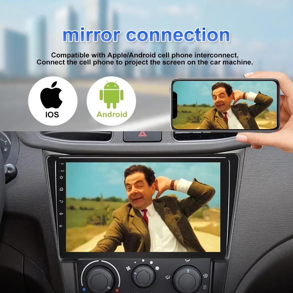 Radio Android JMANCE Car Compatible 3 & Mazda inch 9 with 2010-2013 Apple backup Car with Receiver, Stereo CarPlay Auto camera