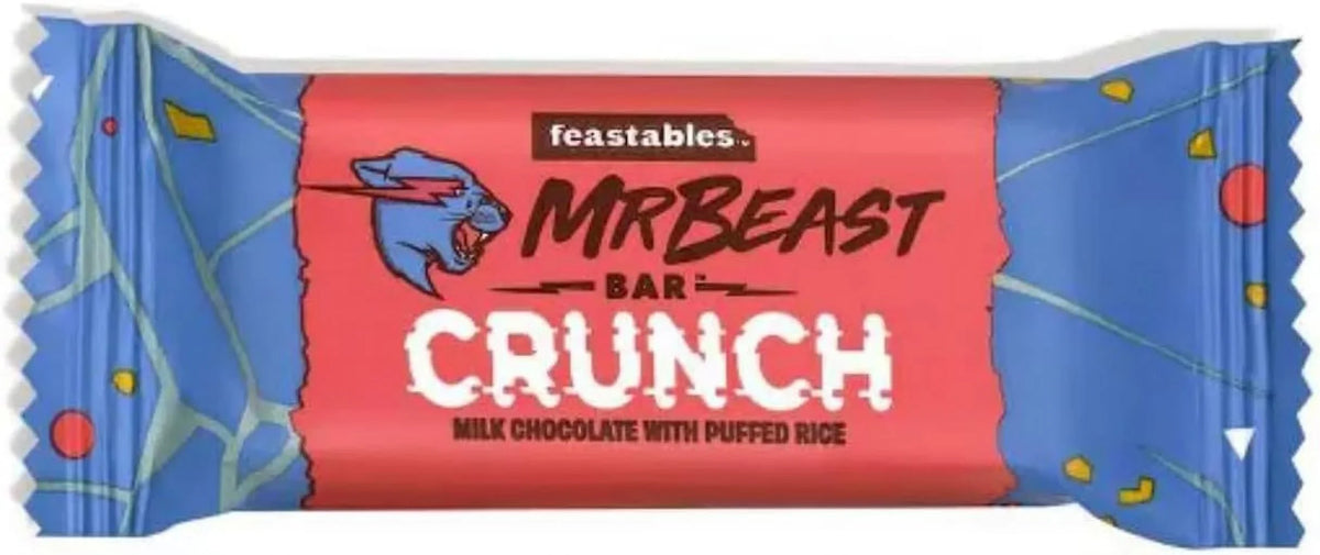 50 Mini Chocolate Beast Bars Of Feastables Bag Mr.