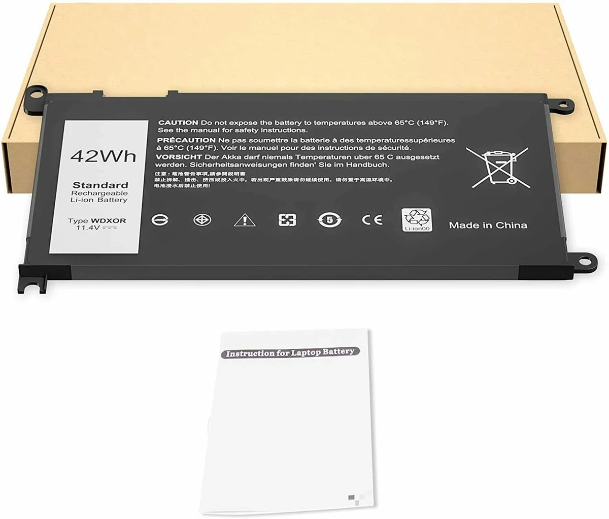 15 7569 Battery P69G 5567 5568 WDXOR 13 DELL For P75F 7368 WDX0R Inspiron 5368