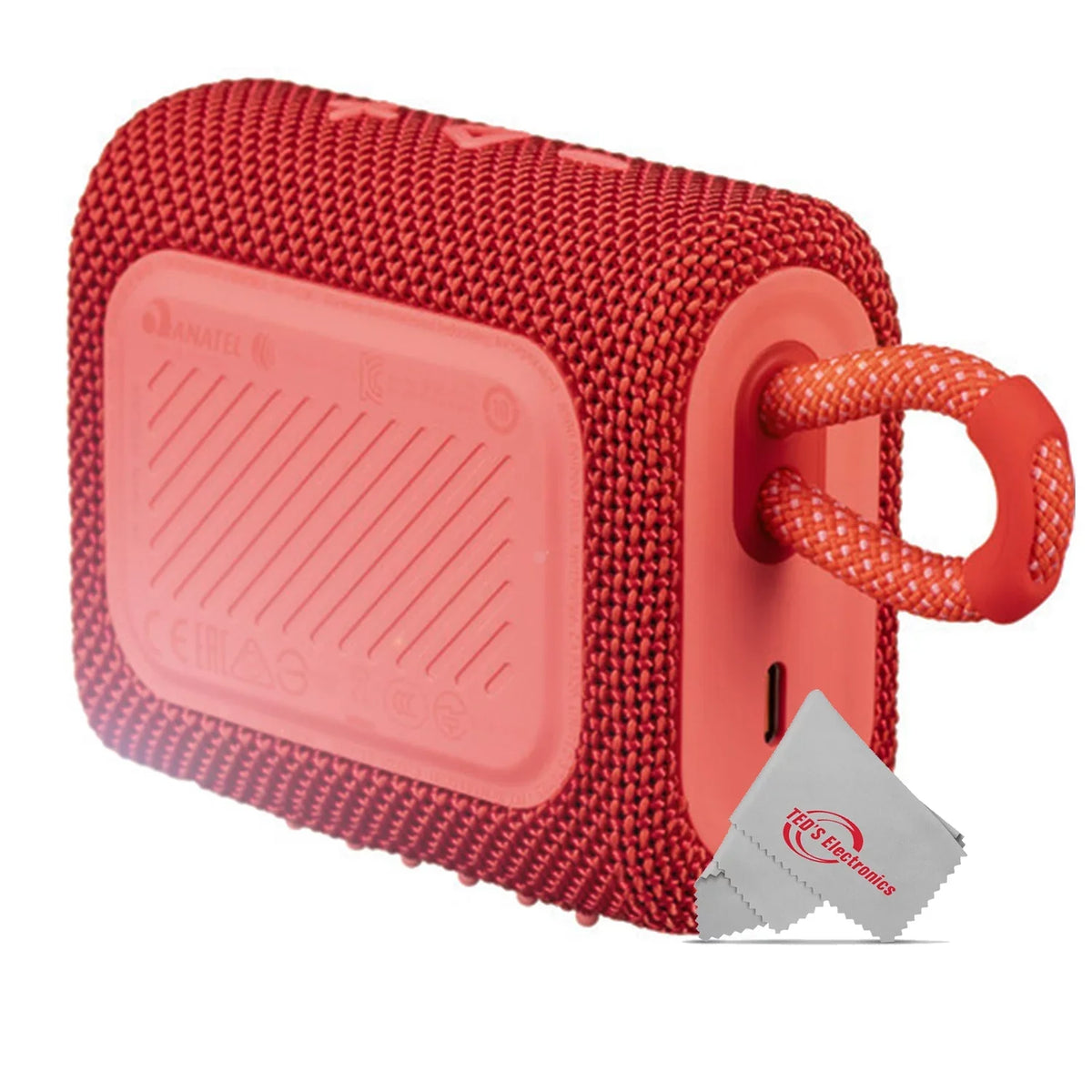 Go Red Bluetooth Portable 3 Speaker JBL Waterproof