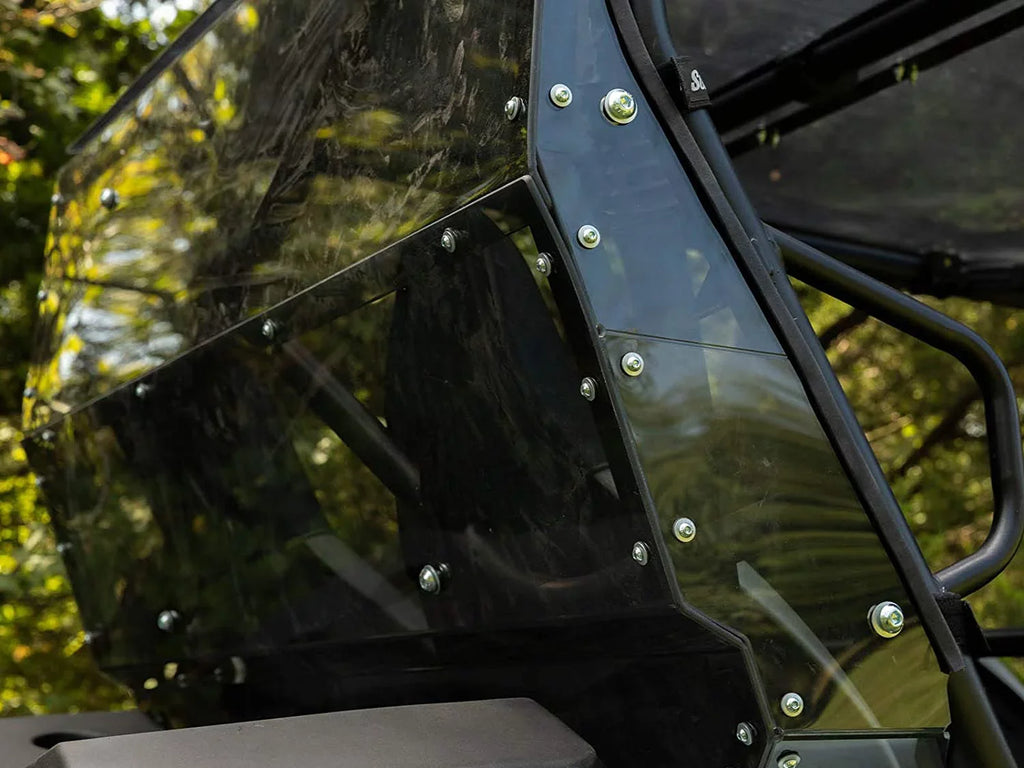 Windshield Lightly Flying 4 Glass / Teryx 2021+ 4 You in Kawasaki Teryx Tinted Rear From Polycarbonate Duty 2014+ S 800 Protects Stronger for Than 250x SuperATV USA! Heavy Made Debris Thick 1/4"