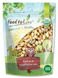 Shell, Live Pistachios Roasted to California Bulk) (2 Pounds) and Food (In Organic Salted, Non-GMO,