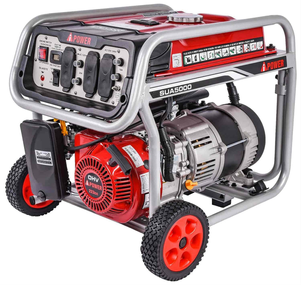 Time Running Hr. Watts 9 Starting 4250 Watts Generator Portable JEGS Run 86065 5000