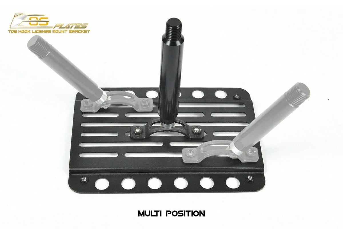 Tow Extreme Tow-119-V2 Plate Hook Online Version Store License Plate Relocator Replacement Mini Cooper EOS 2014-Present Mount for Bracket Bumper Front 2 |