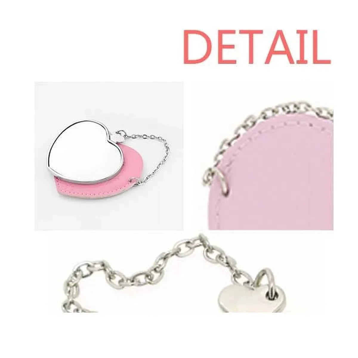 Poetry Heart Heart Quote Mirror Travel Pink Makeup My Joy Purse Famous