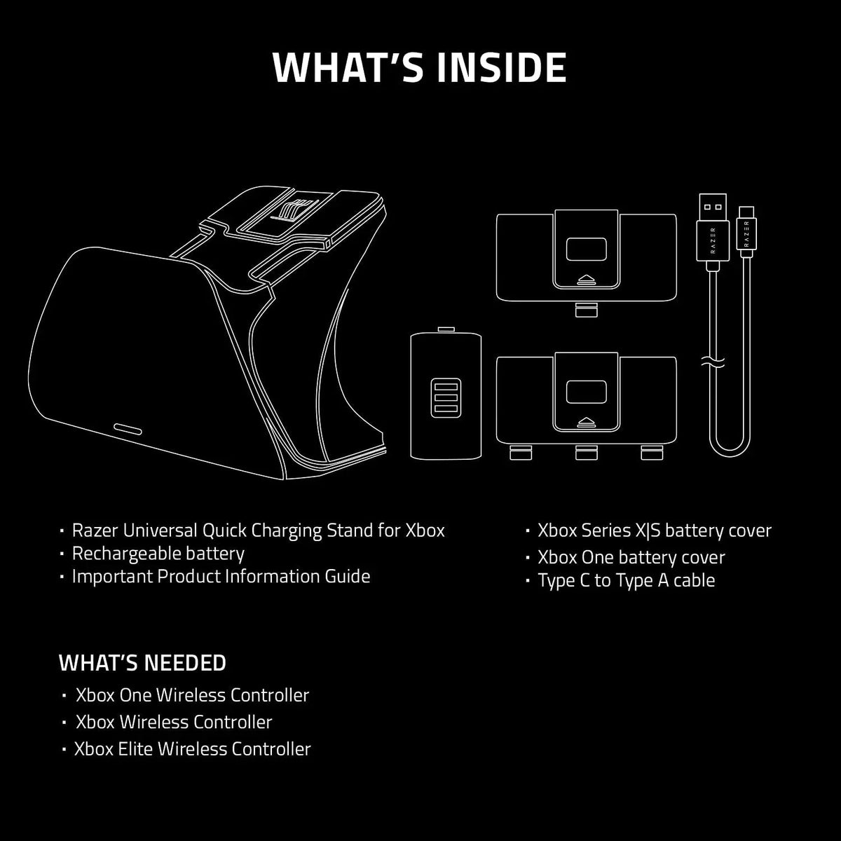 Universal Lunar Charging Xbox, Shift Razer Stand for Quick