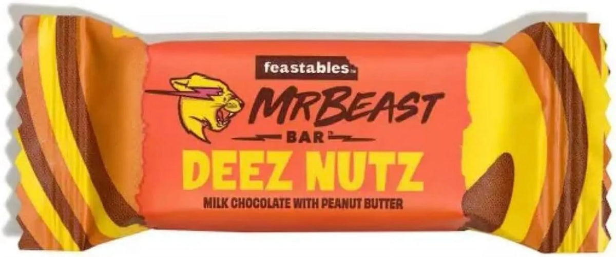 50 Mini Chocolate Beast Bars Of Feastables Bag Mr.