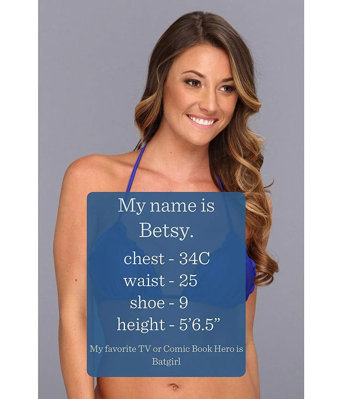 Wavey Blue Triangle Cosita Top Fama Luli Electric Buena Bikini
