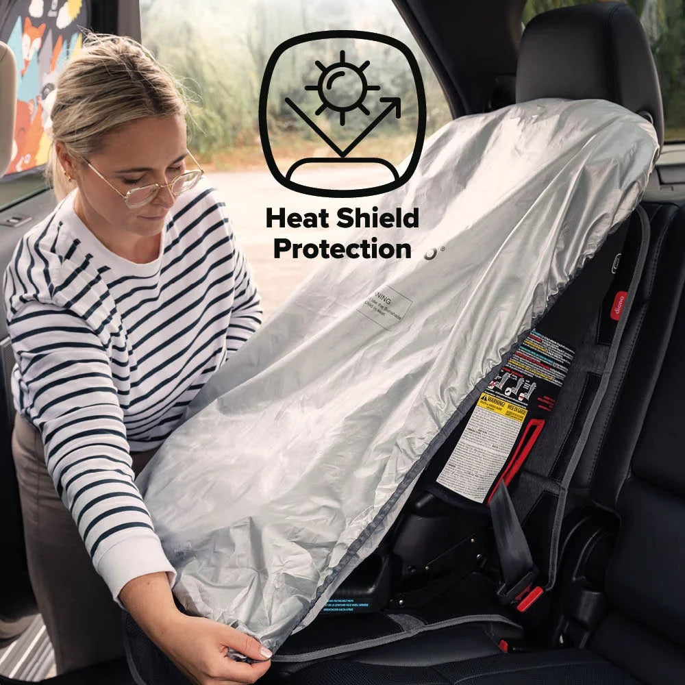 Gray Resistant, Protector, Crash Seat Mat Water Car Ultra Diono Tested,