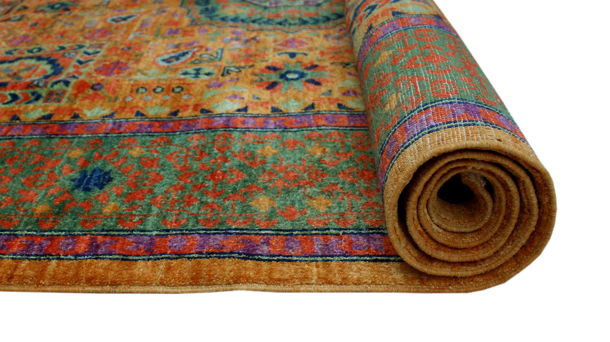 Rug, Aria Lemuel 7'8" 5'7" x Gold/Green
