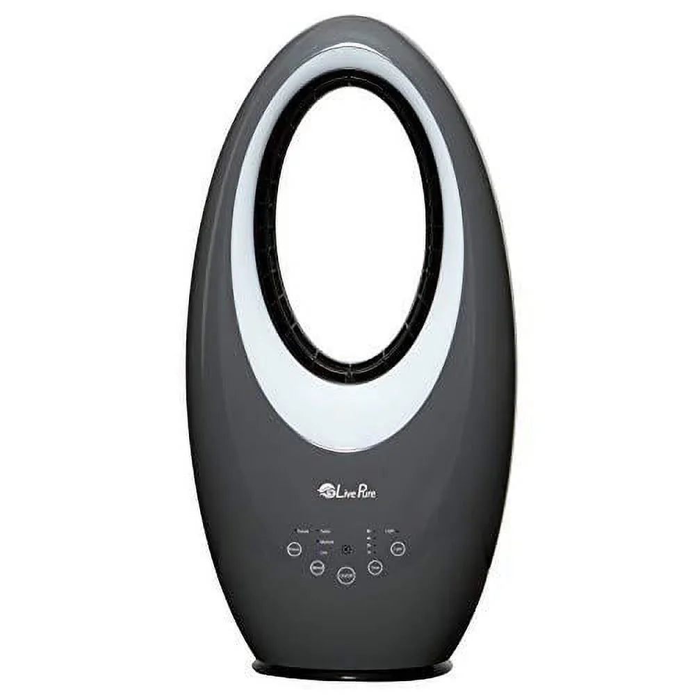 Filter, Auto-Duster with Fan Oscillating Livepure Cooling Fan, Bladeless Air Graphite Circulator-