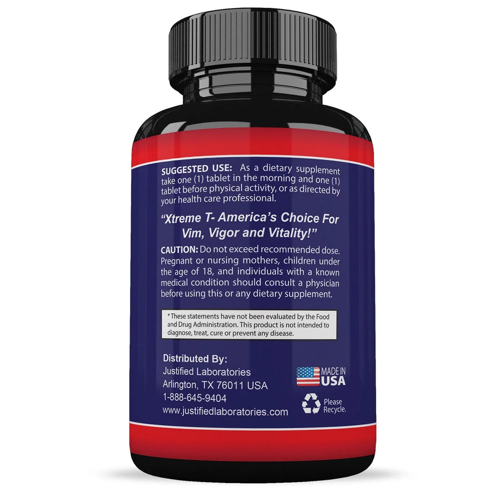 '- XTREME MAX (2 5000 Capsules TESTRONE Bottles) 60