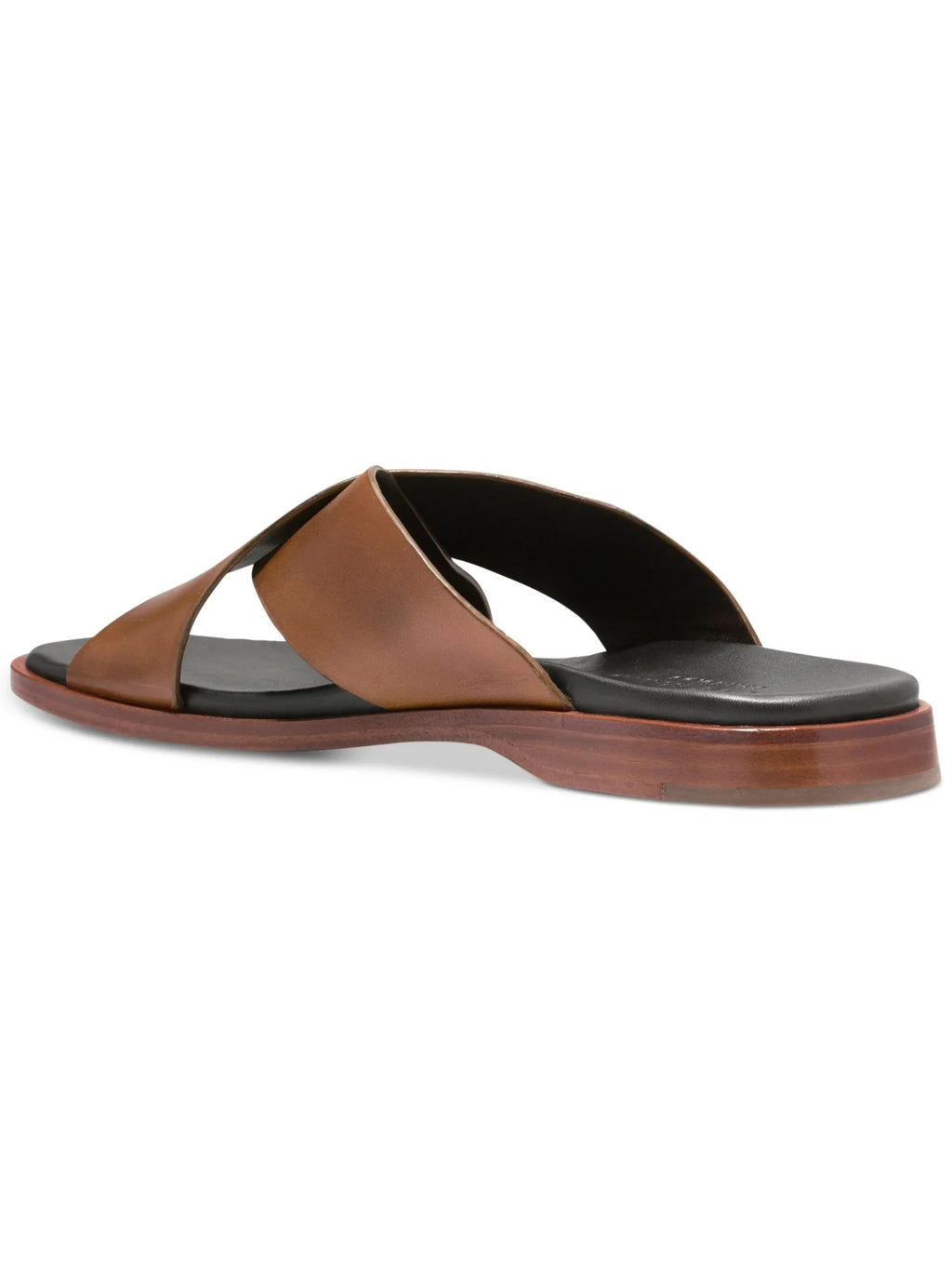 Sandals Brown 2.0 Open Shoes Mens HAAN On Crisscross COLE Padded GRANDSERIES Slide Toe Goldwyn Bands 11 Slip M