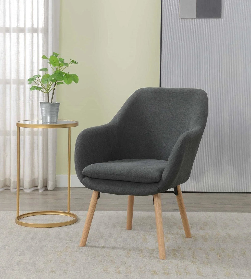 Gray X H, A Chair, Charlotte Take Lie X 26.75" Seat W L 33.5" Accet 25.25" Slate