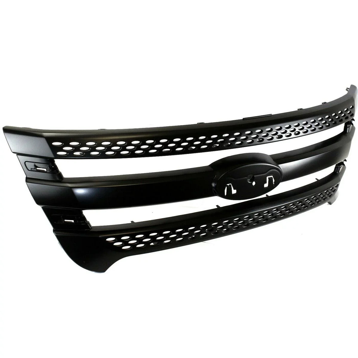 Black For 2013-2015 Police Interceptor Grille Explorer Utility Ford 2011-2015