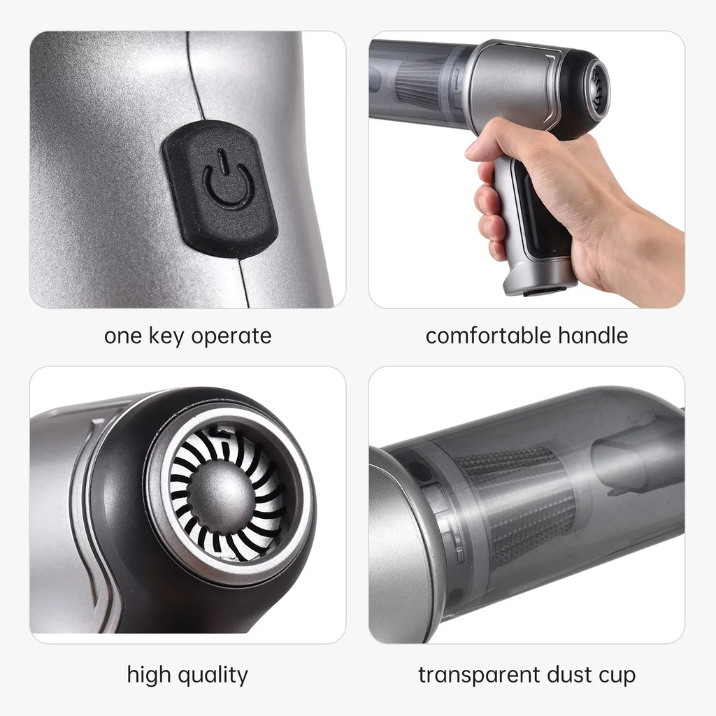 Cleaner Use Pump Charging Duster Aibecy Air Hand Portable Home Office USB with and for